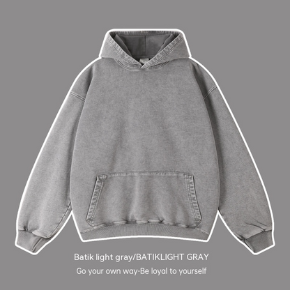 Vintage Wash Oversized Hoodie