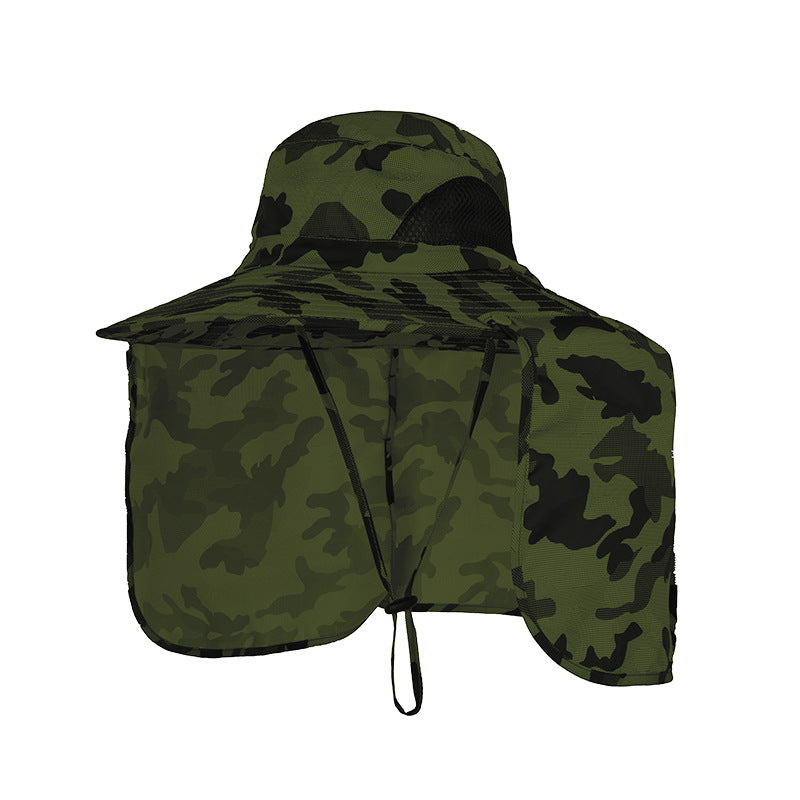 Summer Fishing Hat for Outdoor UV Protection and Quick-Dry
