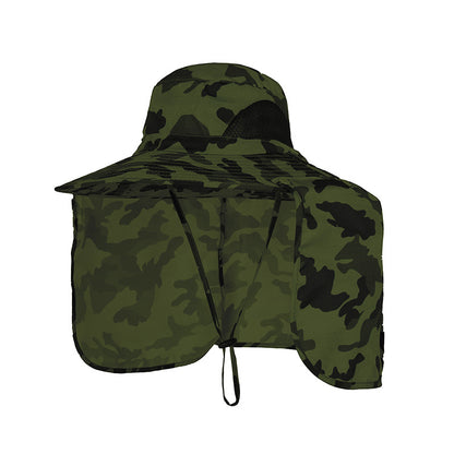 Summer Fishing Hat for Outdoor UV Protection and Quick-Dry