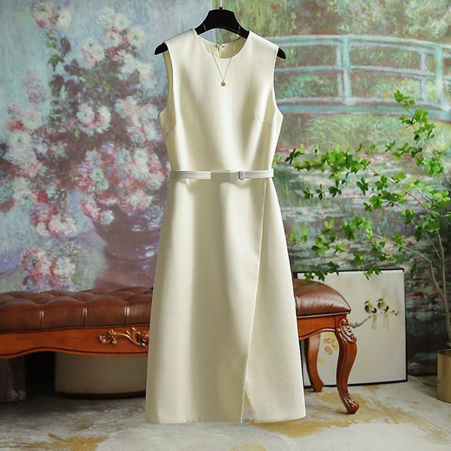 Summer Plus Size Sleeveless A-Line Dress for Women