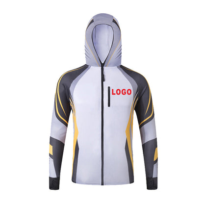 Men's Long Sleeve UV Protection Fishing Shirt - Quick Dry