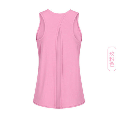 Summer Loose Sleeveless Sports Tank Top for Women