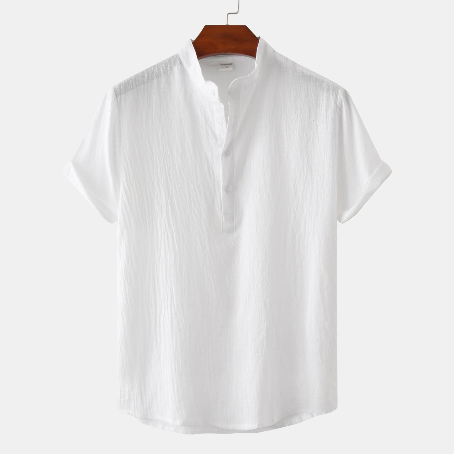 Summer Breeze Linen-Cotton Shirt