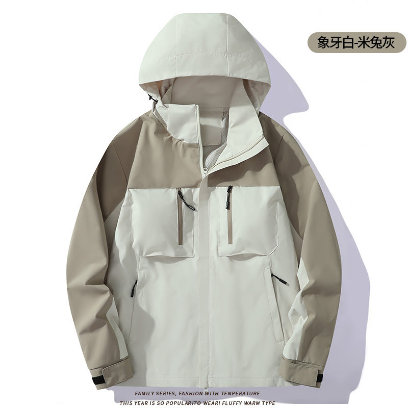 Lightweight Couples Outdoor Jacket, Windproof & Waterproof
