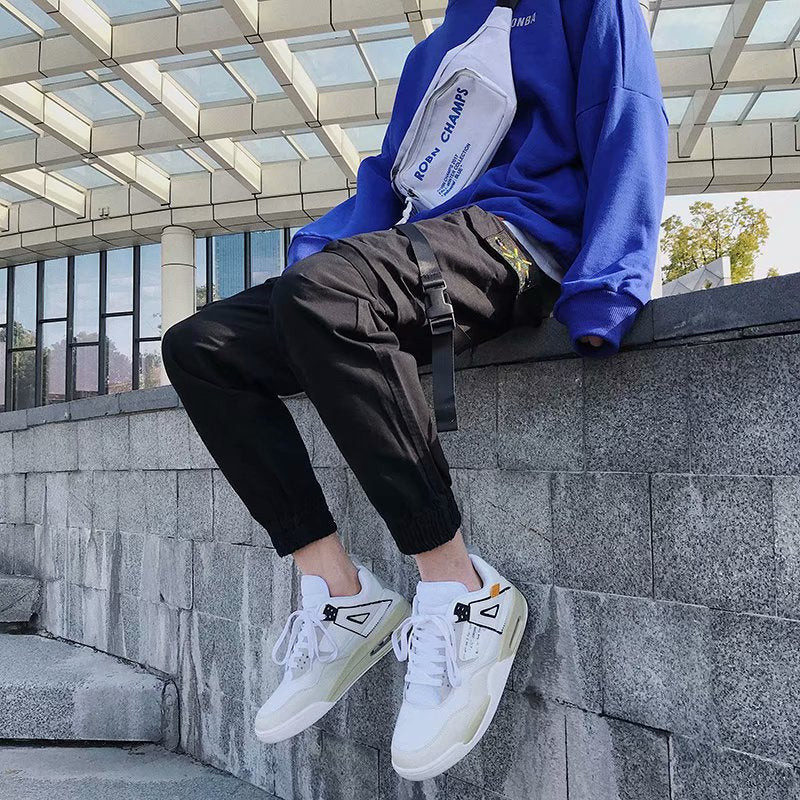 2018 Street Style Unisex Harem Jogger Cargo Pants
