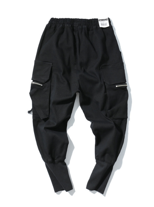 Trendy Streetwear Loose Fit Cargo Pants for Men