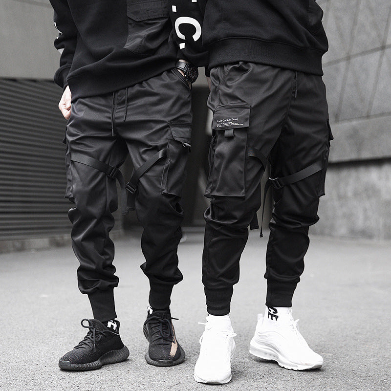 Reflective Tactical Cargo Pants for Men - Casual Fit