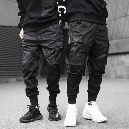 Reflective Tactical Cargo Pants for Men - Casual Fit