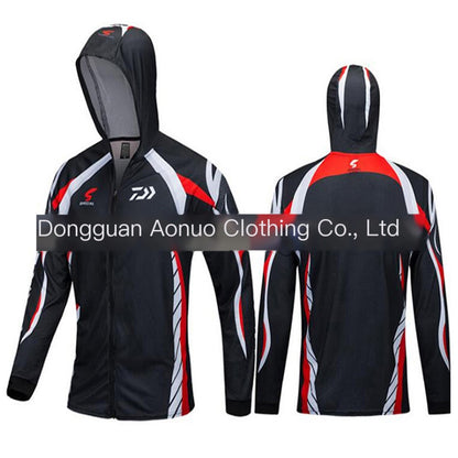 Men's Long Sleeve UV Protection Fishing Shirt - Quick Dry
