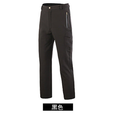 Men's 3-in-1 Fleece Windproof Outdoor Pants