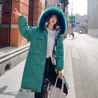 Reversible Cotton Jacket for Plus Size Women