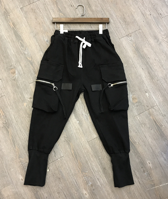 Trendy Streetwear Loose Fit Cargo Pants for Men