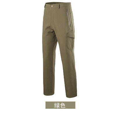Men's 3-in-1 Fleece Windproof Outdoor Pants