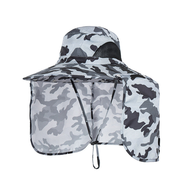 Summer Fishing Hat for Outdoor UV Protection and Quick-Dry