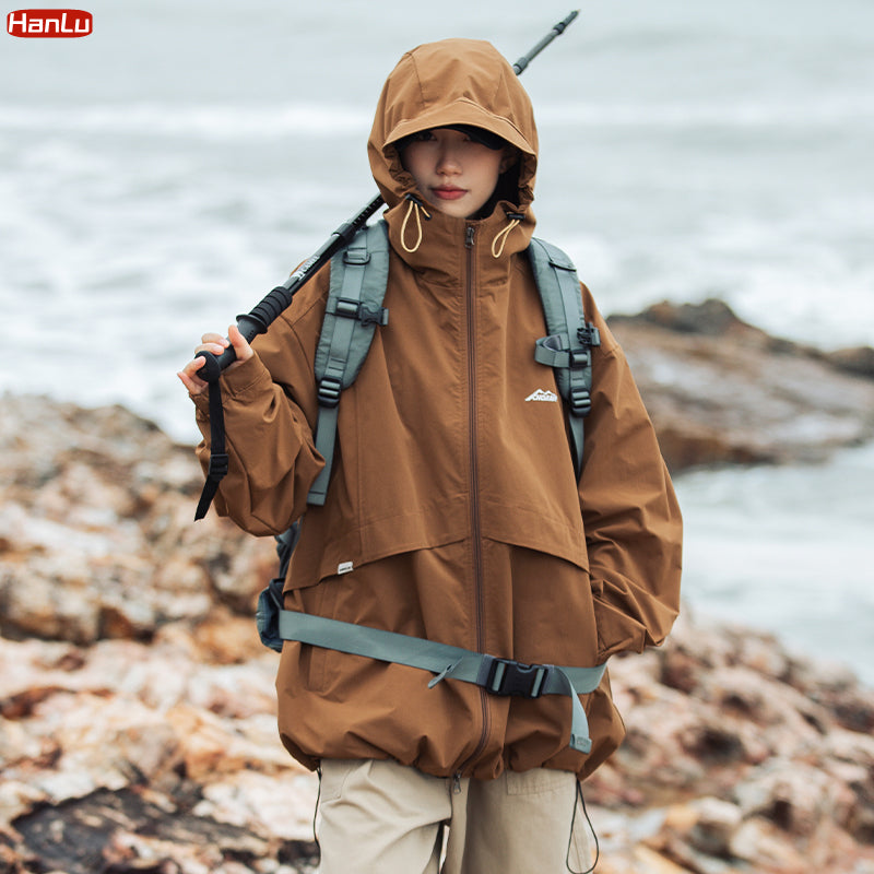 Spring Windproof Hiking Jacket for Men & Women