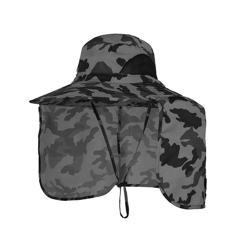 Summer Fishing Hat for Outdoor UV Protection and Quick-Dry