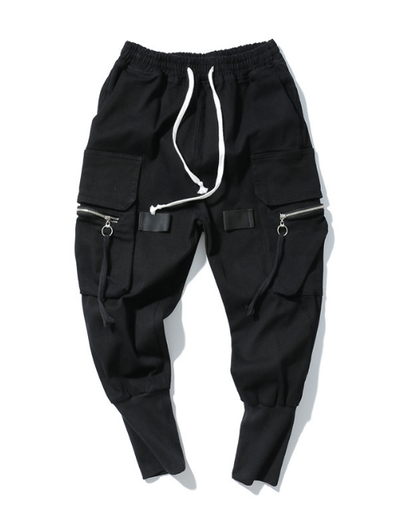 Trendy Streetwear Loose Fit Cargo Pants for Men