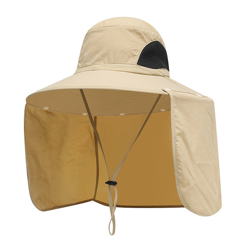 Summer Fishing Hat for Outdoor UV Protection and Quick-Dry