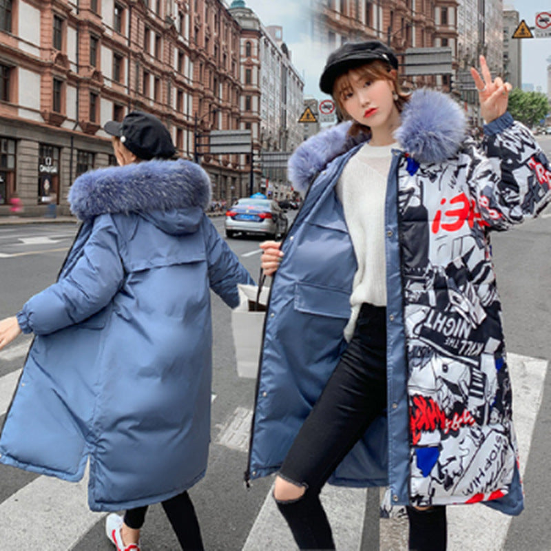 Reversible Cotton Jacket for Plus Size Women