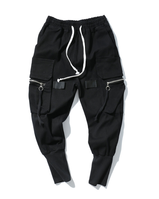 Trendy Streetwear Loose Fit Cargo Pants for Men