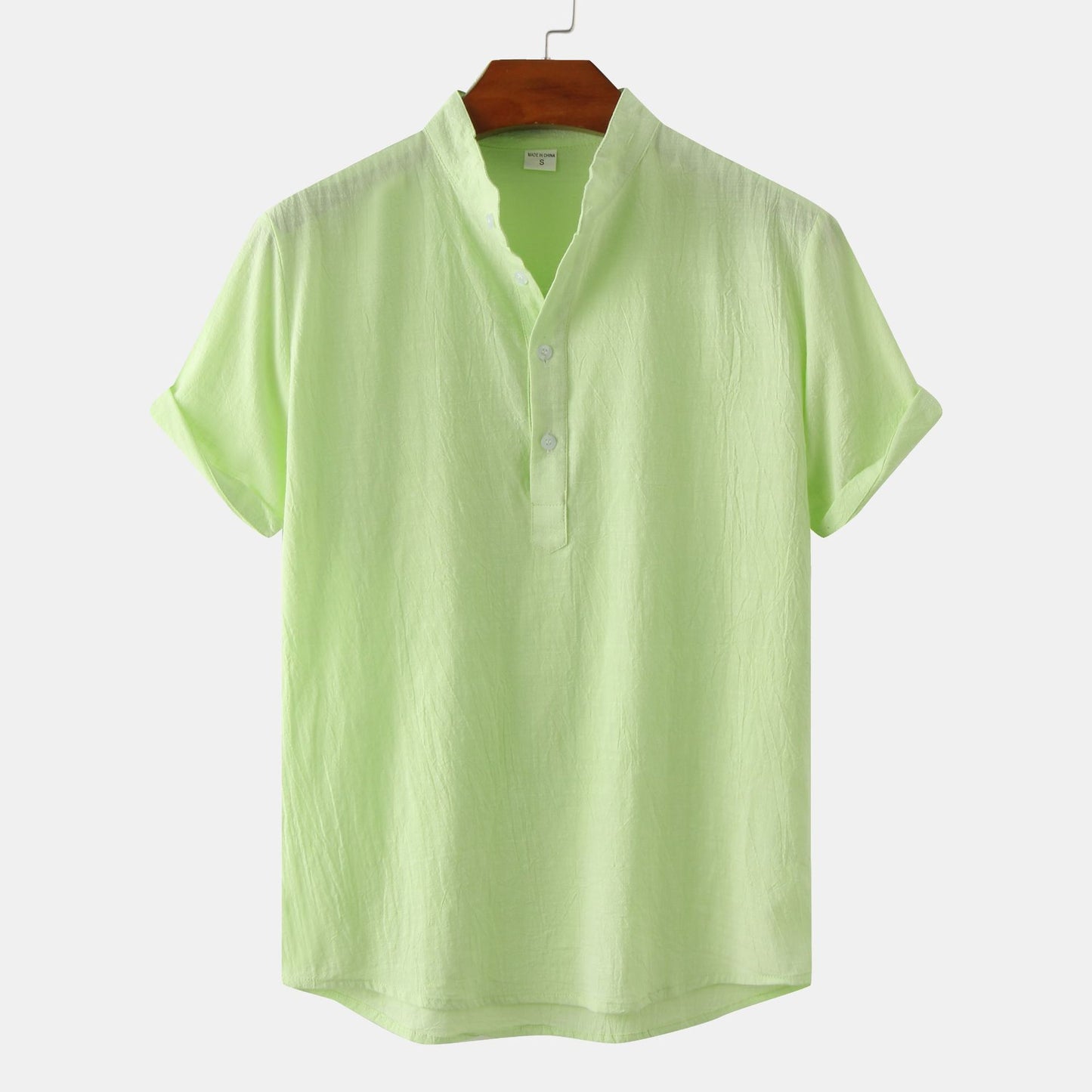 Summer Breeze Linen-Cotton Shirt