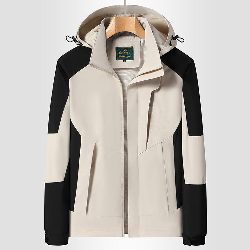 Spring Autumn Outdoor Windproof Waterproof Jacket