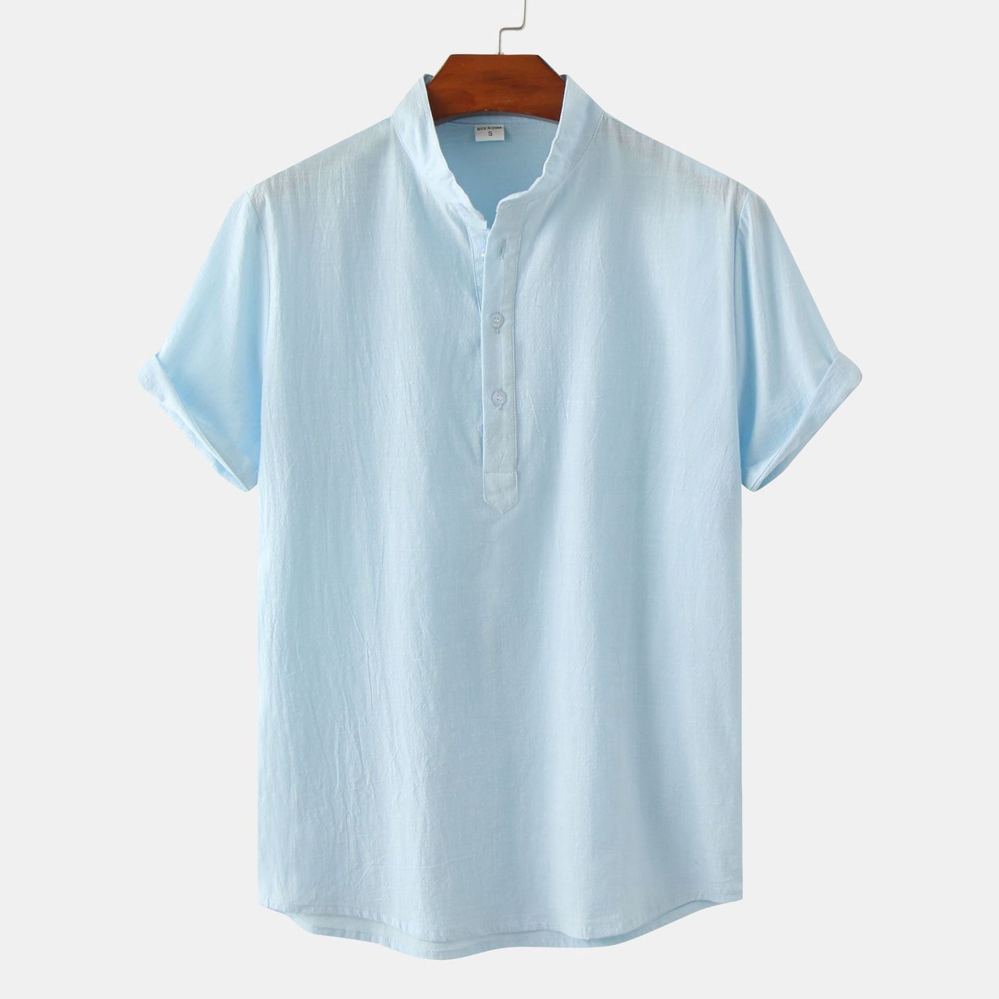Summer Breeze Linen-Cotton Shirt