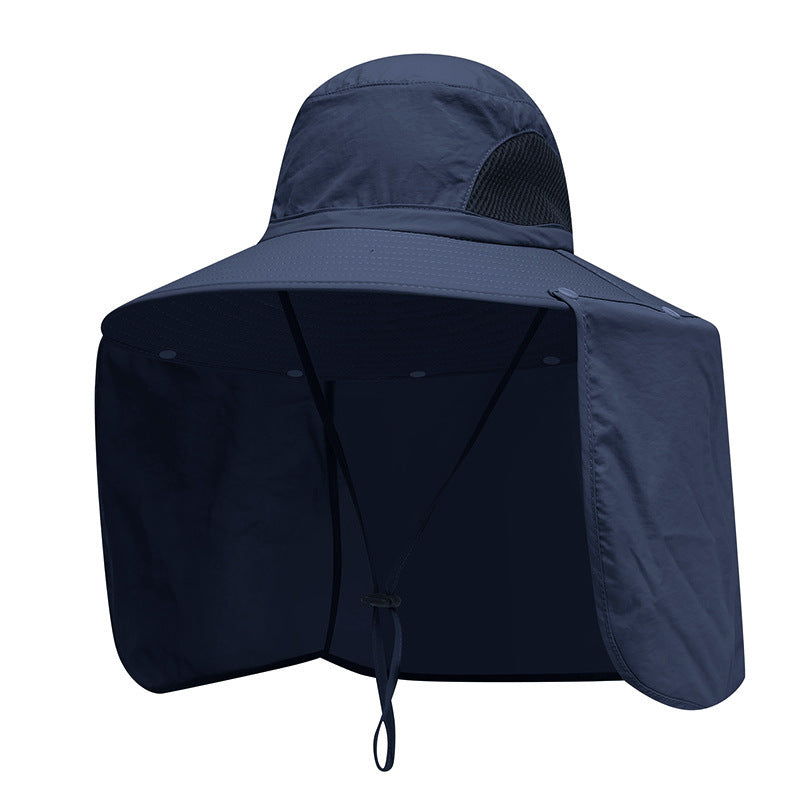 Summer Fishing Hat for Outdoor UV Protection and Quick-Dry