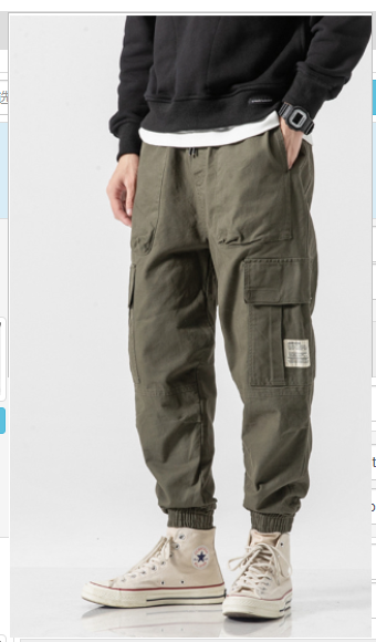 Urban Cargo Jogger Pants for Men (One Pair)