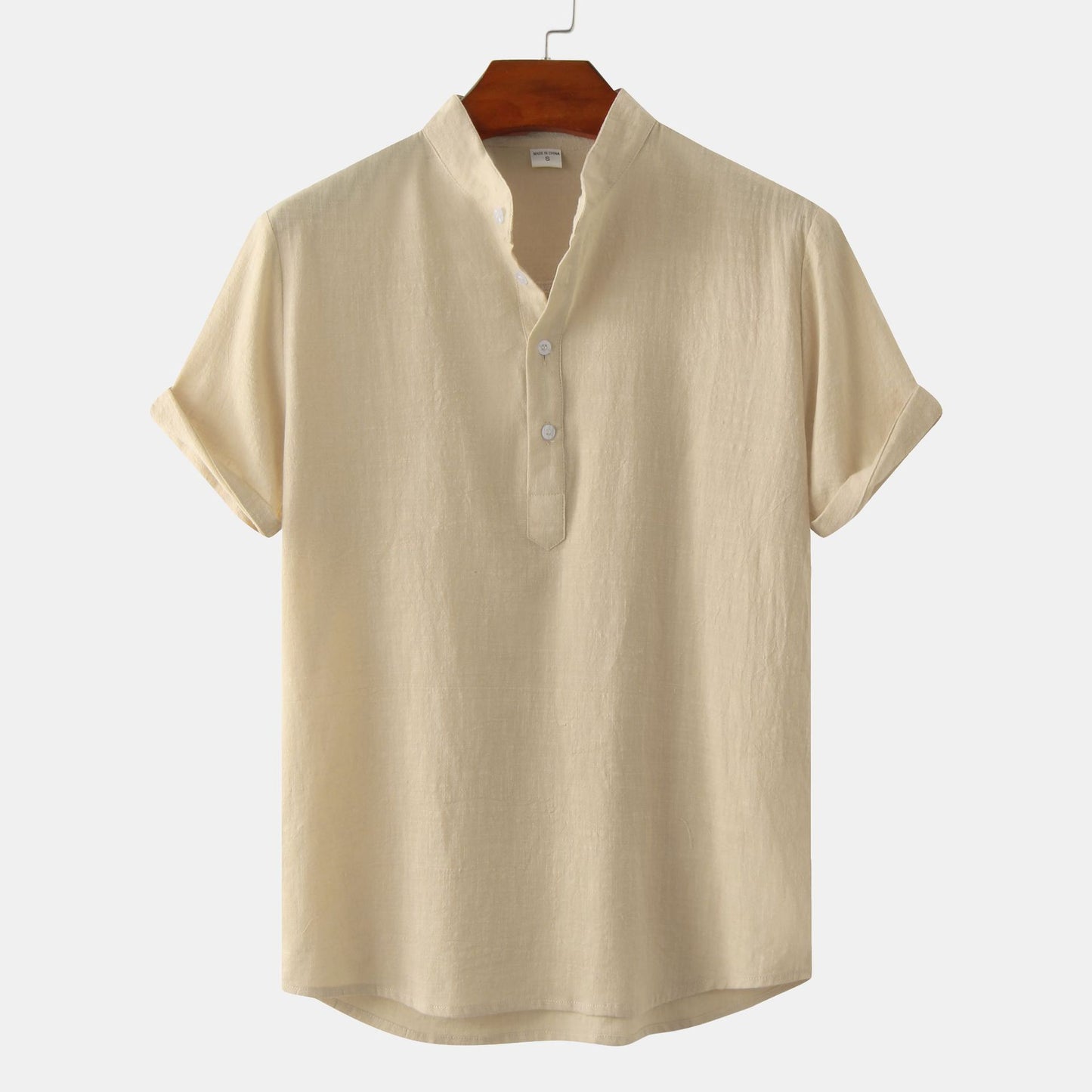 Summer Breeze Linen-Cotton Shirt
