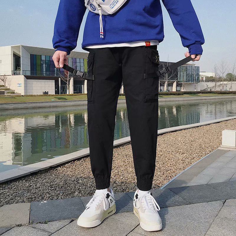 2018 Street Style Unisex Harem Jogger Cargo Pants