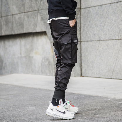 Reflective Tactical Cargo Pants for Men - Casual Fit