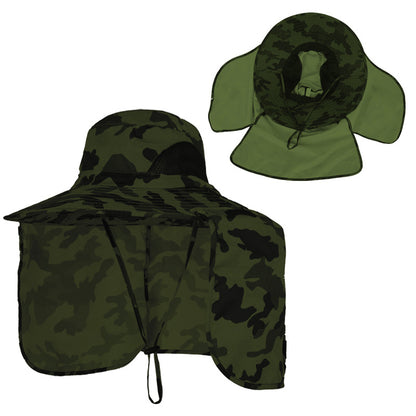 Summer Fishing Hat for Outdoor UV Protection and Quick-Dry