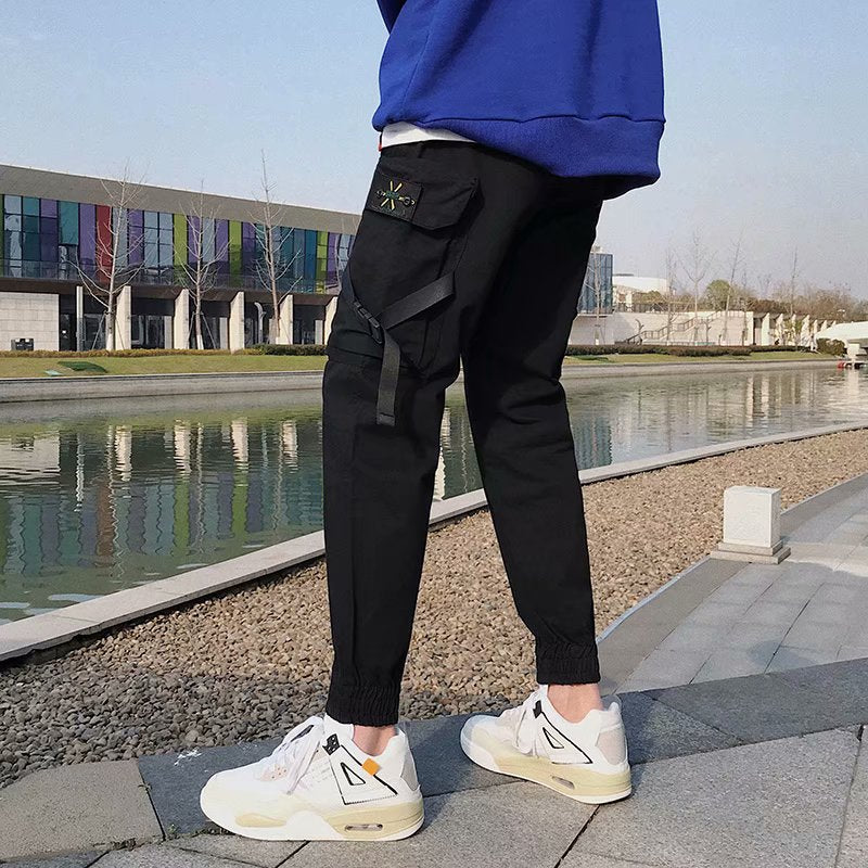 2018 Street Style Unisex Harem Jogger Cargo Pants