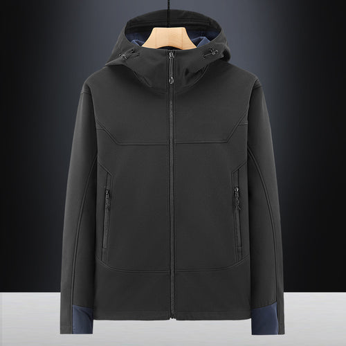 Men's Soft Shell Jacket - Windproof, Waterproof, Outdoor