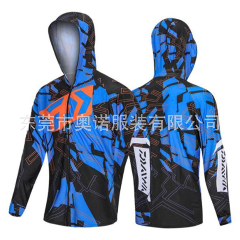 Men's Long Sleeve UV Protection Fishing Shirt - Quick Dry