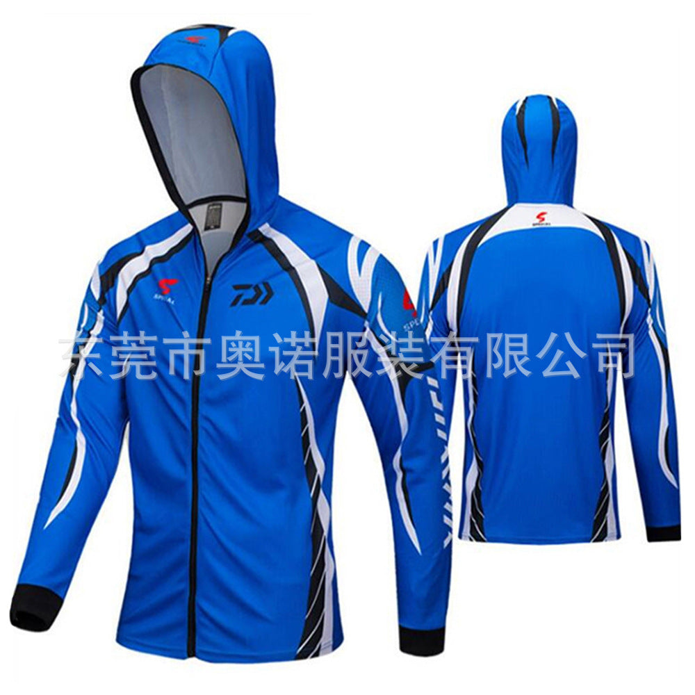 Men's Long Sleeve UV Protection Fishing Shirt - Quick Dry