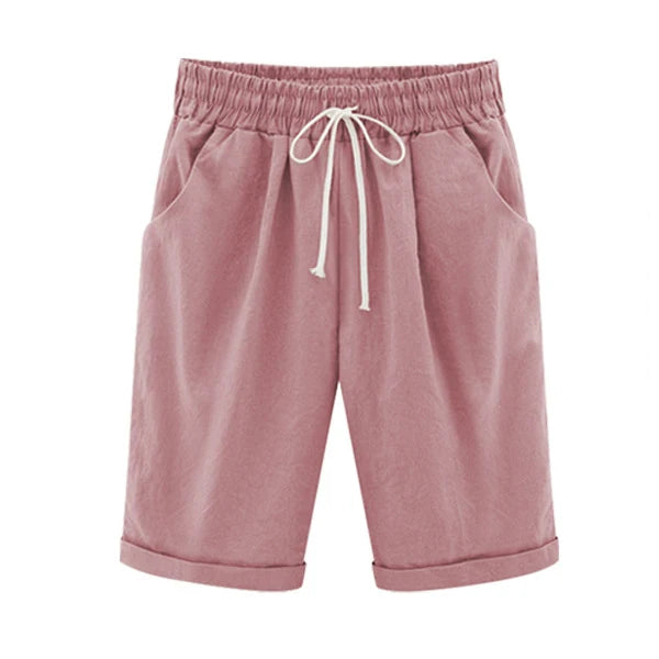 Summer Female Five Pants Thin Outer Wear Pants Women Slacks Casual Pants Harem Pants Beach Wear