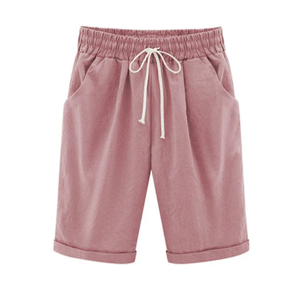 Summer Female Five Pants Thin Outer Wear Pants Women Slacks Casual Pants Harem Pants Beach Wear