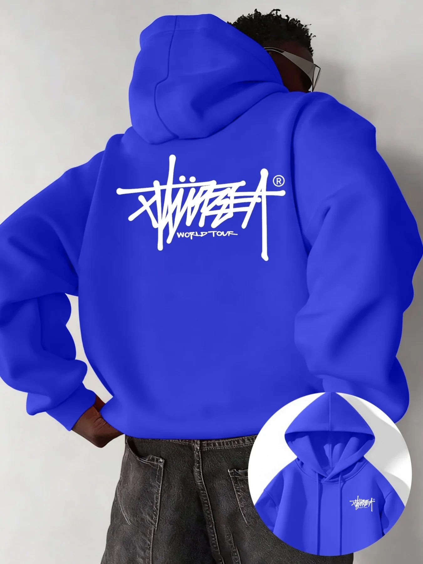 Street Urban Style Pullover Hoodie | Printed Design | Durable Fabric | Casual Top | S-3XL