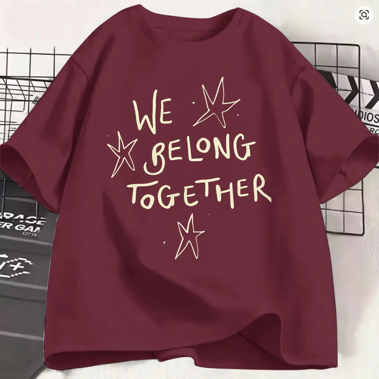 Oversized T-Shirt Summer Harrys Styles We Belong Together Hipster T-Shirts  100% Cotton Tee Shirt for Men Aesthetic Big Size
