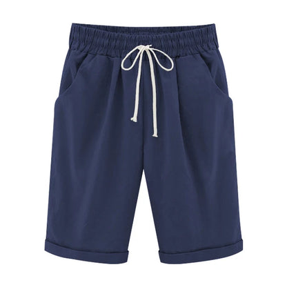 Summer Female Five Pants Thin Outer Wear Pants Women Slacks Casual Pants Harem Pants Beach Wear
