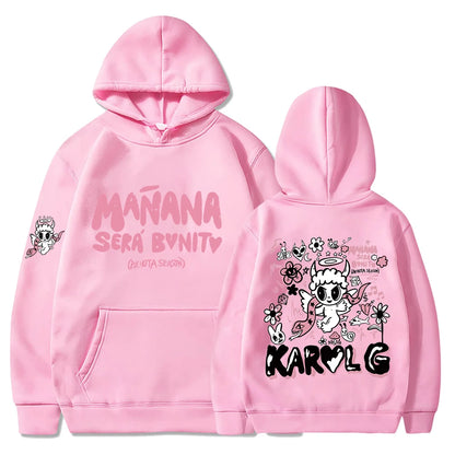 Hoodie Hiphop Streetwear Manana Sera Bonito Sweatshirts Men Woman Casual Long Sleeve Harajuku Oversized Pullover