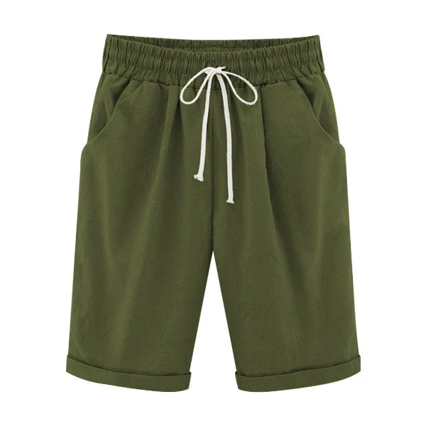 Summer Female Five Pants Thin Outer Wear Pants Women Slacks Casual Pants Harem Pants Beach Wear