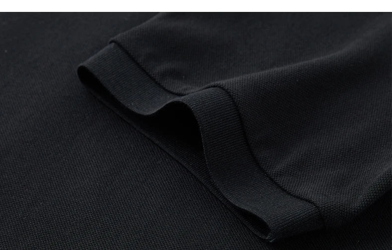 Men Plus Size Polo Shirt Oversized 6XL 7XL Summer Short Sleeve T Shirts Black Loose Male Shirt