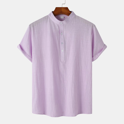 Summer Breeze Linen-Cotton Shirt