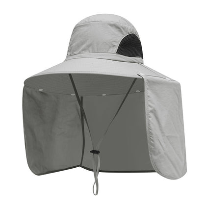 Summer Fishing Hat for Outdoor UV Protection and Quick-Dry