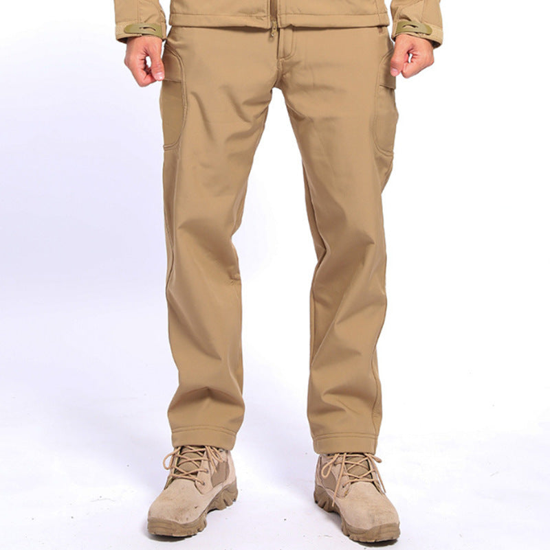 Men's 3-in-1 Fleece Windproof Outdoor Pants