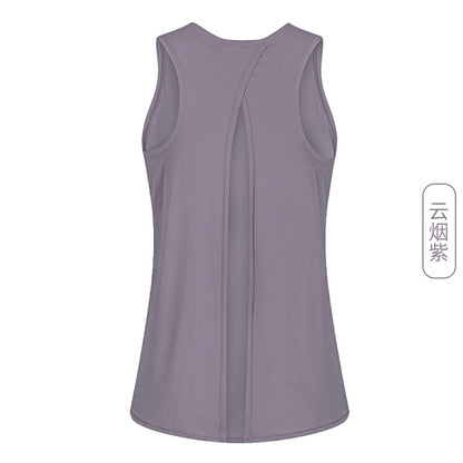 Summer Loose Sleeveless Sports Tank Top for Women