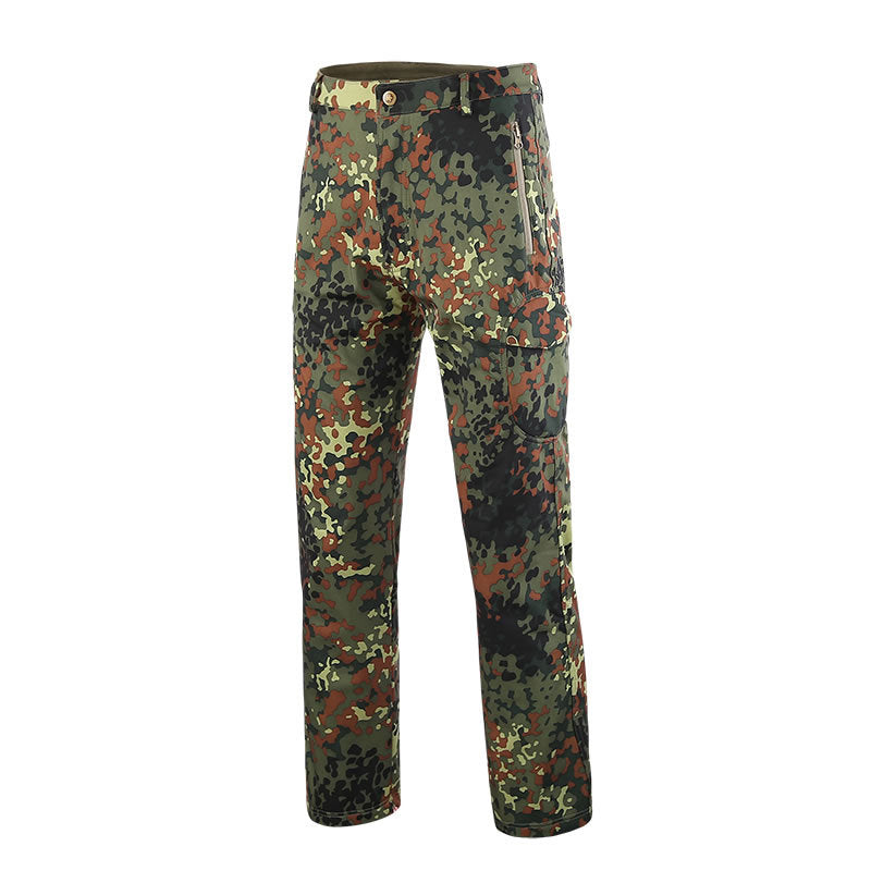 Men's Waterproof Fleece Assault Pants for Outdoor Use